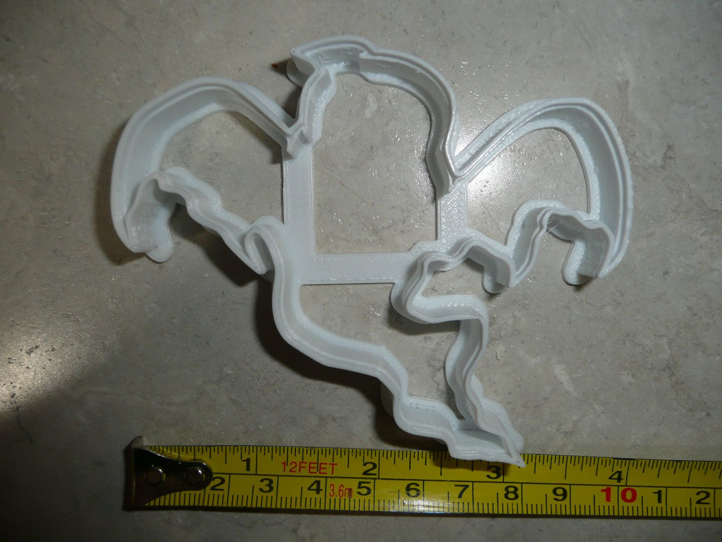 Flying Ghost Outline Spooky Haunted Halloween Cookie Cutter Made In USA PR2940