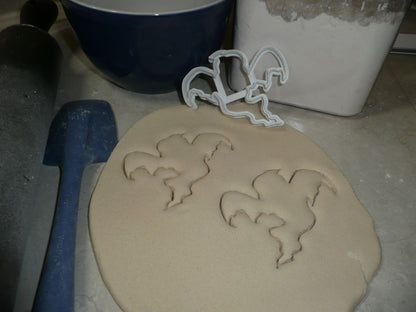 Flying Ghost Outline Spooky Haunted Halloween Cookie Cutter Made In USA PR2940