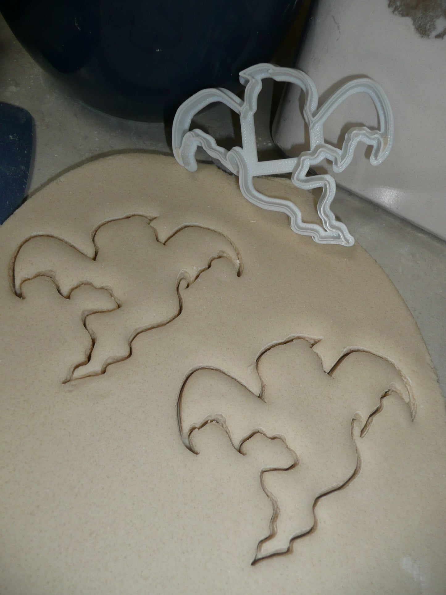 Flying Ghost Outline Spooky Haunted Halloween Cookie Cutter Made In USA PR2940