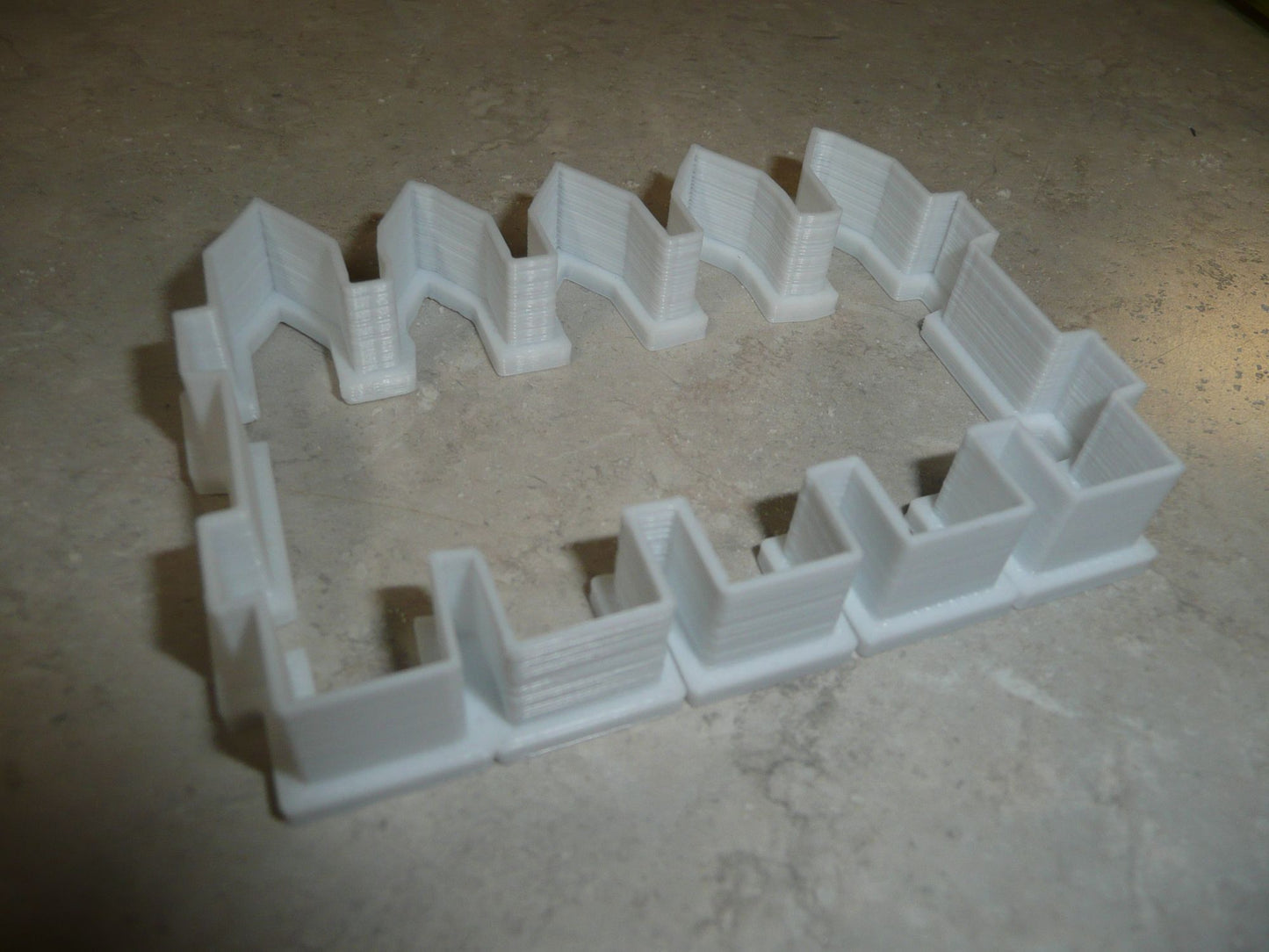 Fence Panel Wooden Picket Fencing Home Garden Cookie Cutter Made In USA PR2960