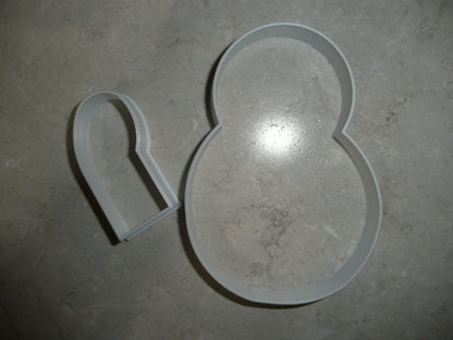 Snowman Posable Arm 2 Pieces Winter Holiday Cookie Cutter Made In USA PR2976