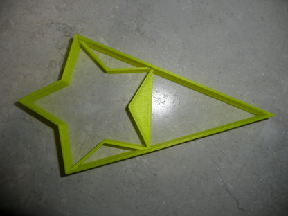 Star With Triangle Large Size Award Design Flag Cookie Cutter Made In USA PR3046