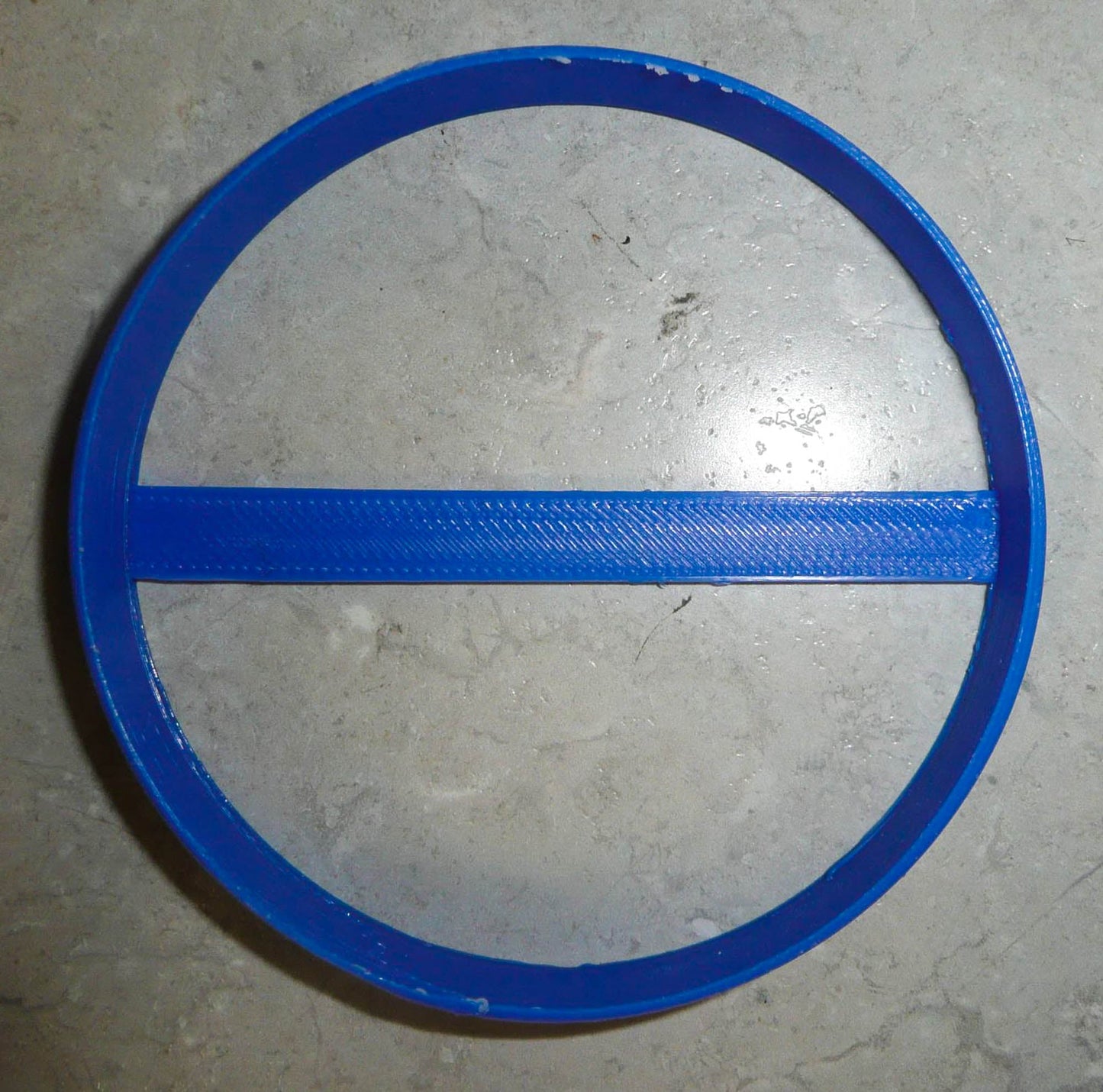 Round Circle Shape 3.5 Inch Diameter Cookie Cutter Made In USA PR3044