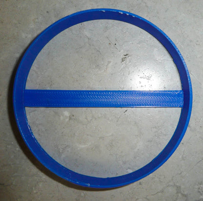 Round Circle Shape 3.5 Inch Diameter Cookie Cutter Made In USA PR3044