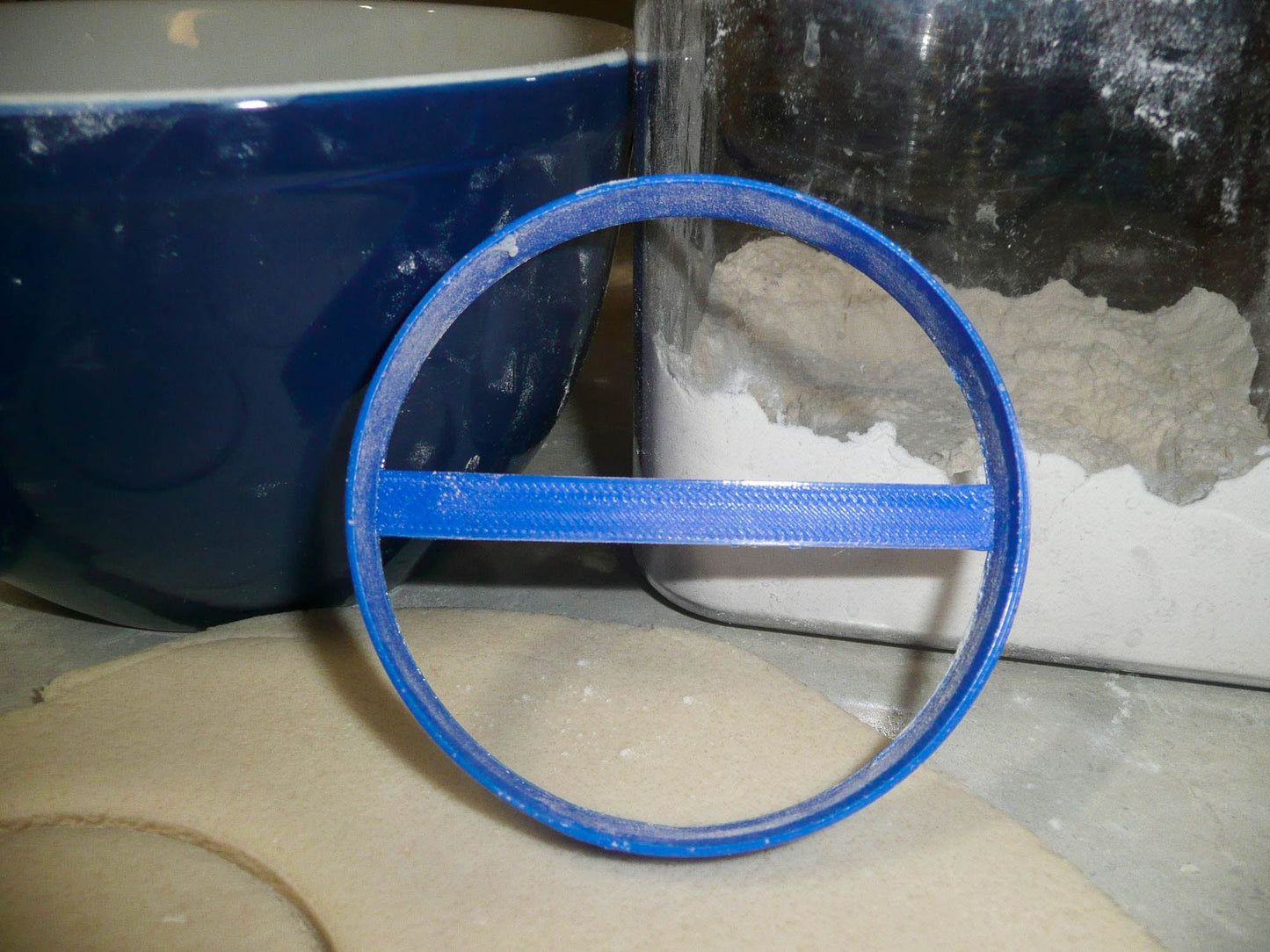 Round Circle Shape 3.5 Inch Diameter Cookie Cutter Made In USA PR3044