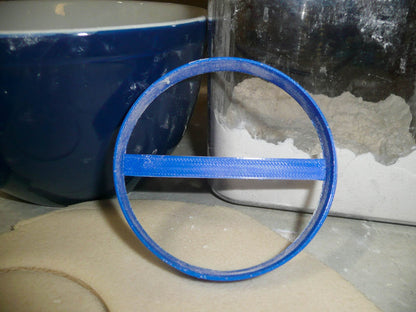Round Circle Shape 3.5 Inch Diameter Cookie Cutter Made In USA PR3044
