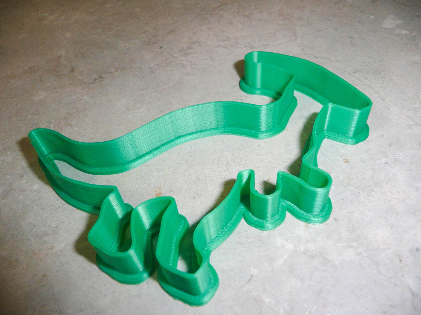 Parasaurolophus Dinosaur Outline Dino Lizard Cookie Cutter Made In USA PR2128