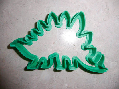 Stegosaurus Dinosaur Outline Spiked Dino Cookie Cutter Made In USA PR2131