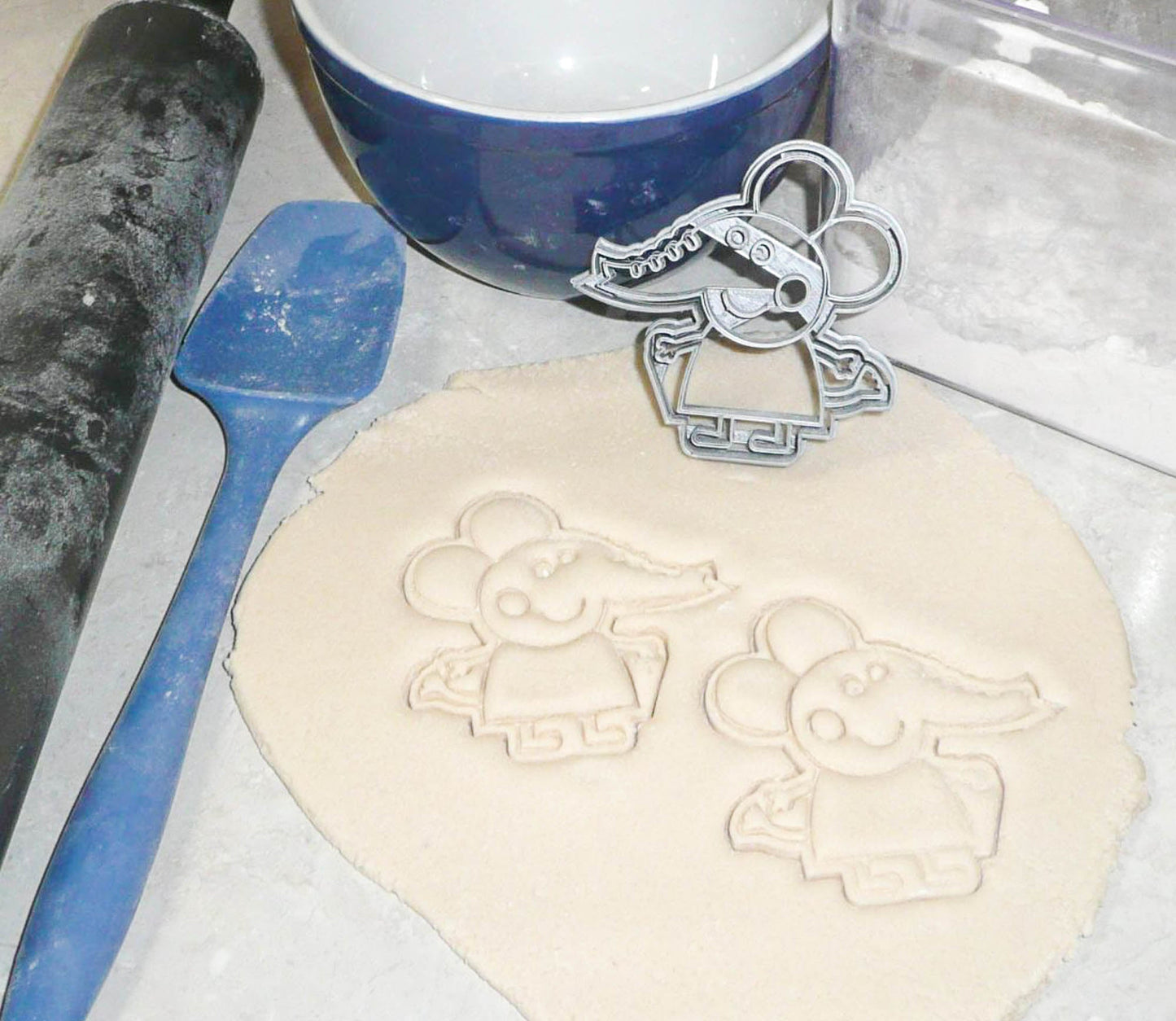 Emily Elephant Detailed Peppa Pig Cartoon Cookie Cutter Made In USA PR2643