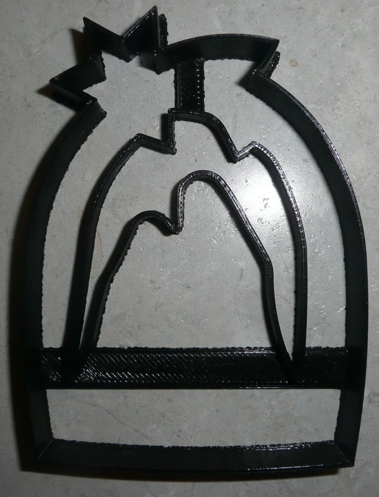 Nativity Manger Scene Baby Jesus Mary Joseph Cookie Cutter Made In USA PR3031
