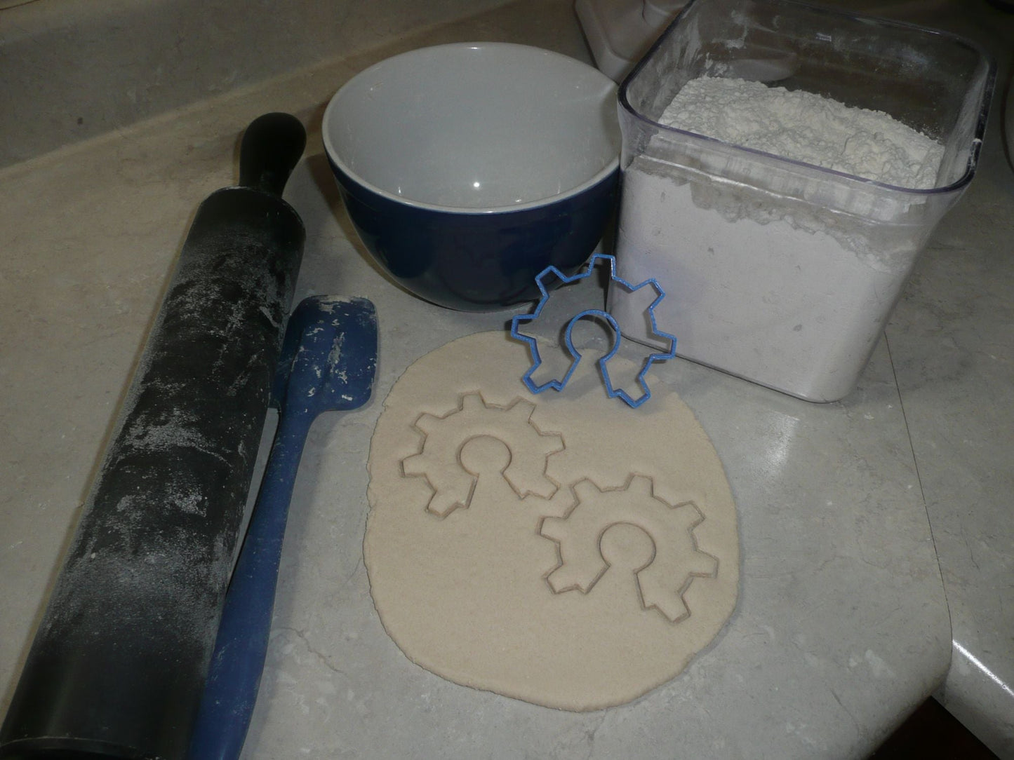 Open Source Gear Outline Software Code Gadget Cookie Cutter Made In USA PR2035