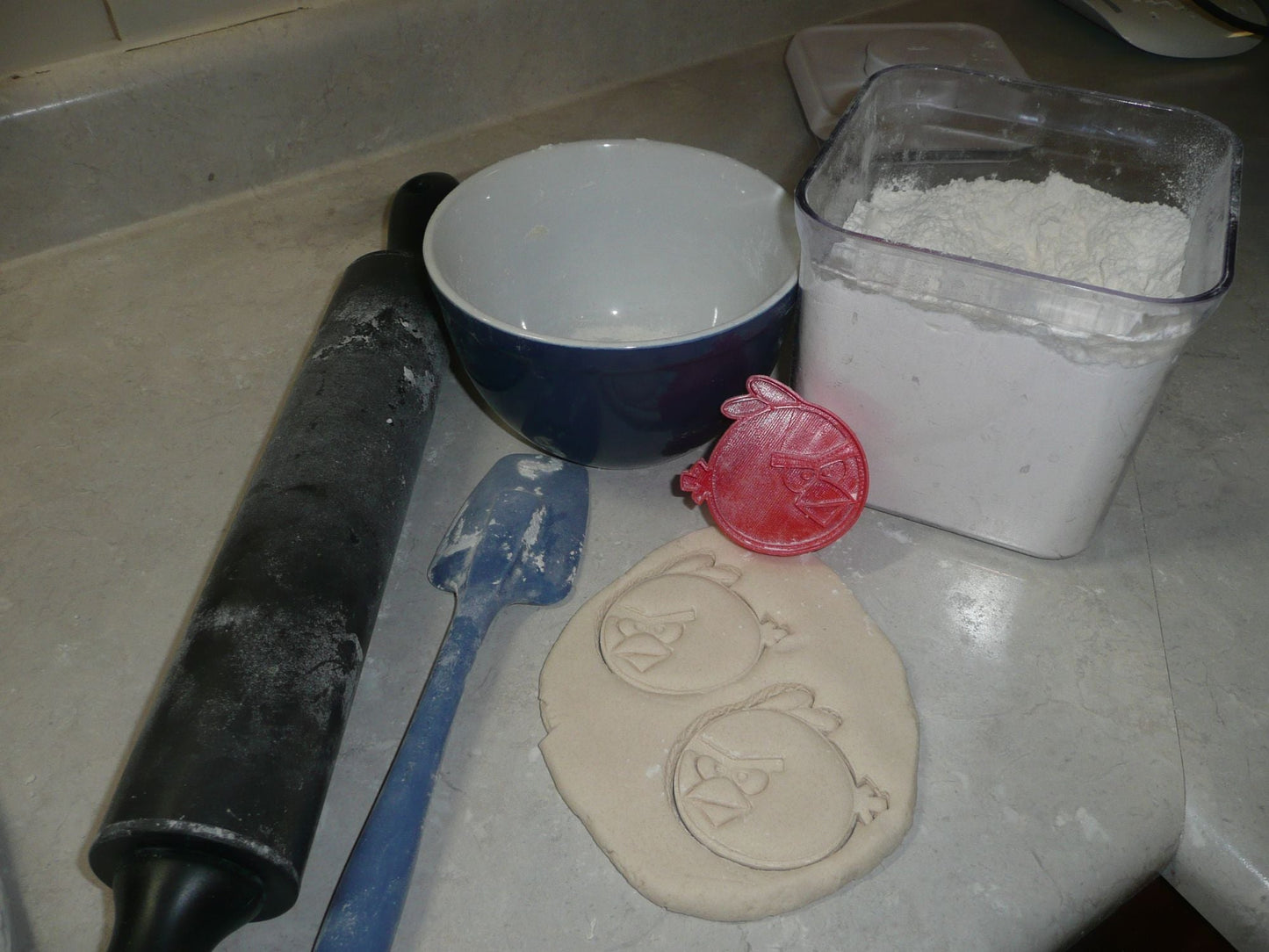 Angry Bird Video Game Movie Character Cookie Cutter Made In USA PR2162