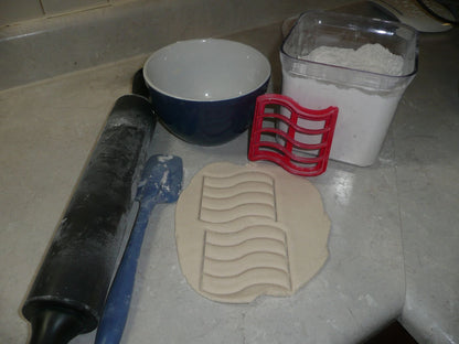 Bacon Strips Fried Pork Breakfast Sandwich Food Cookie Cutter Made In USA PR2175