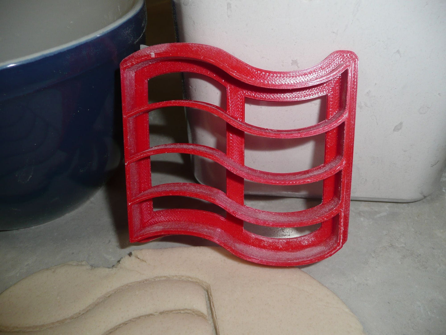 Bacon Strips Fried Pork Breakfast Sandwich Food Cookie Cutter Made In USA PR2175