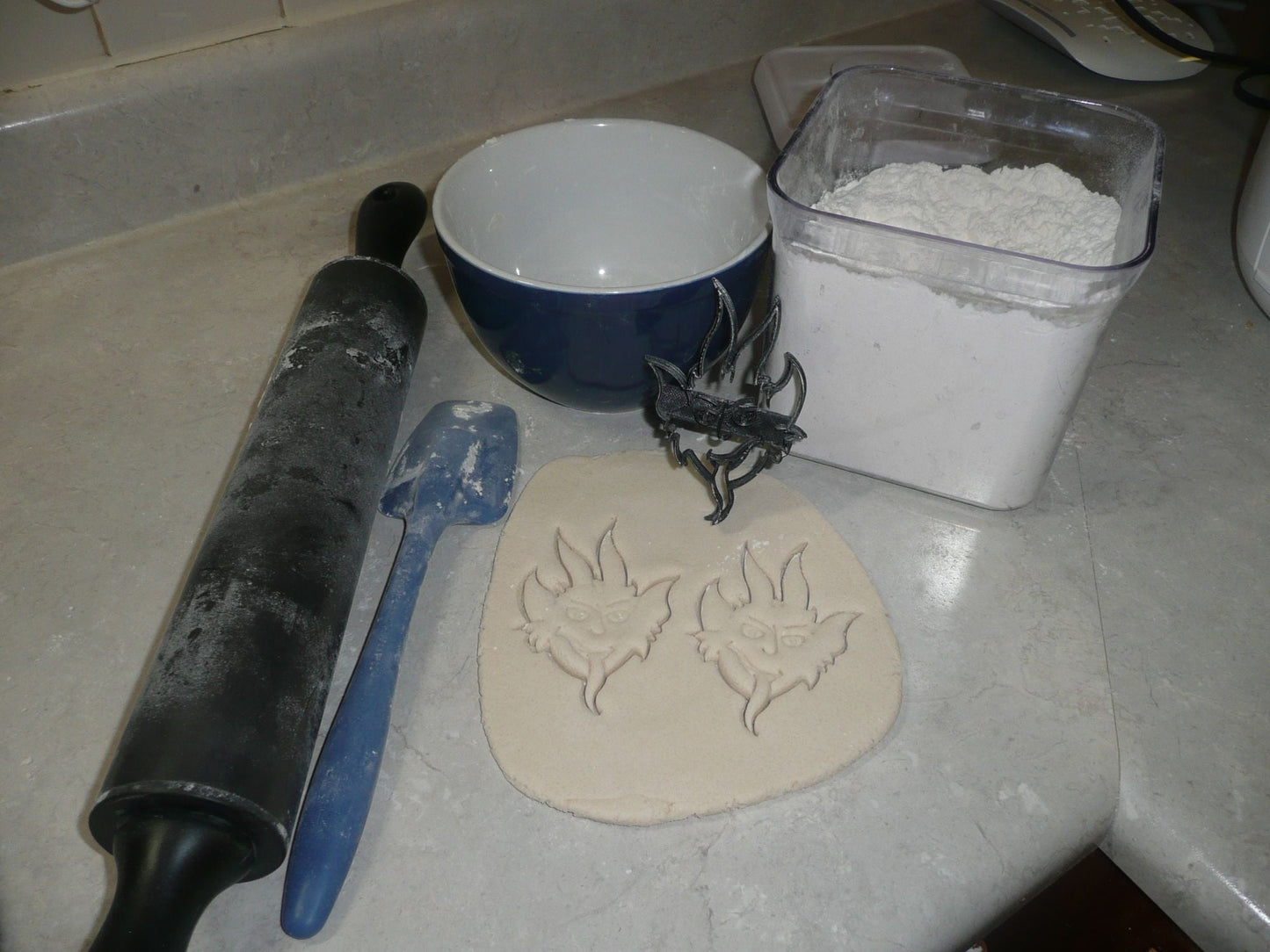 Krampus Horned Christmas Character Punisher Cookie Cutter Made In USA PR2230