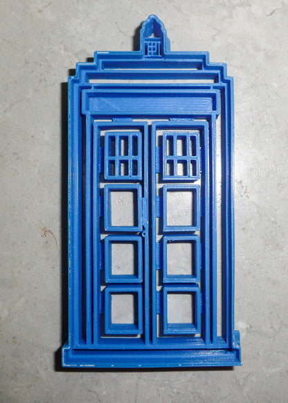 TARDIS Time Machine Spacecraft Dr Who Sci Fi TV Cookie Cutter Made In USA PR2278