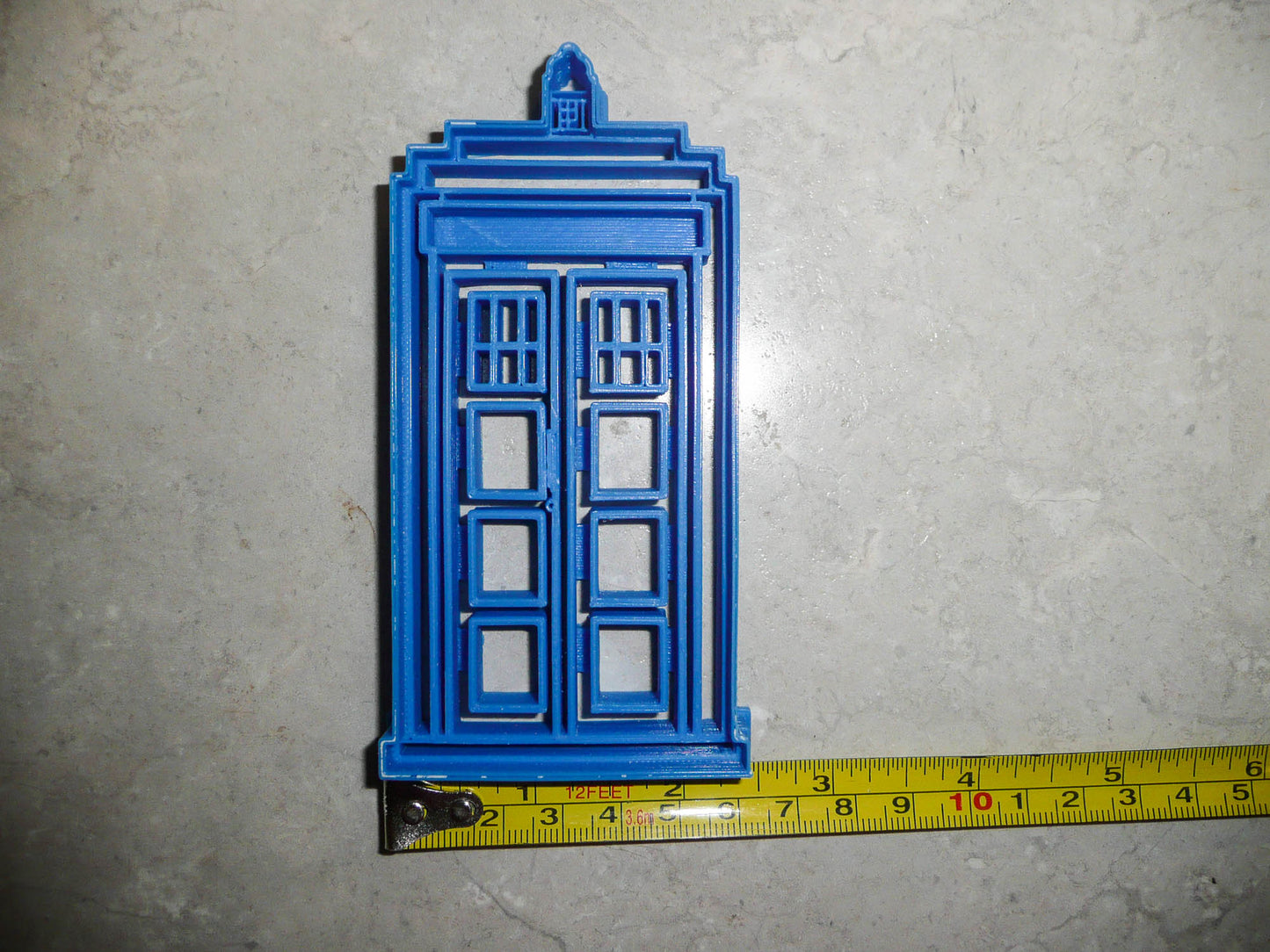 TARDIS Time Machine Spacecraft Dr Who Sci Fi TV Cookie Cutter Made In USA PR2278