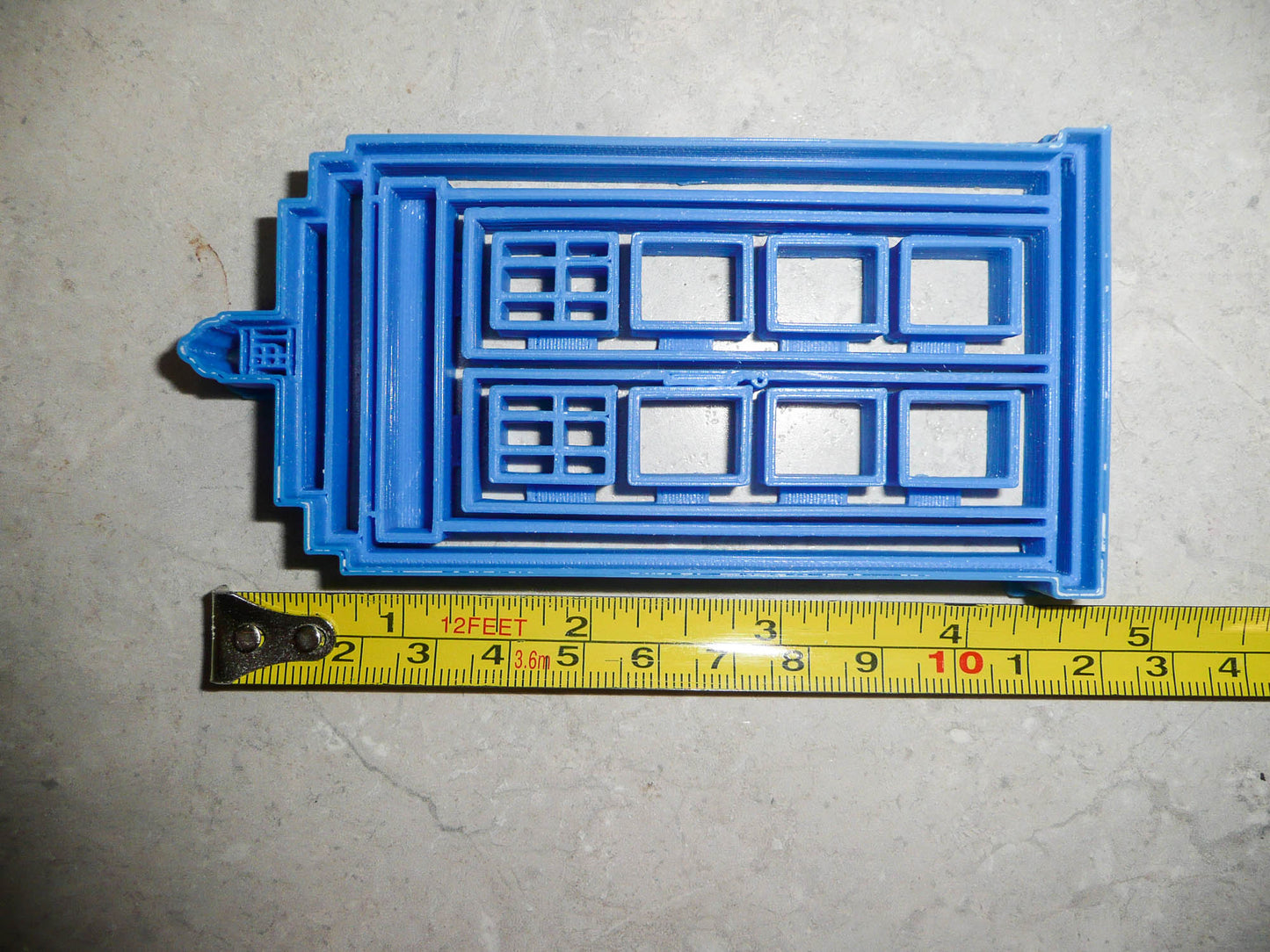 TARDIS Time Machine Spacecraft Dr Who Sci Fi TV Cookie Cutter Made In USA PR2278