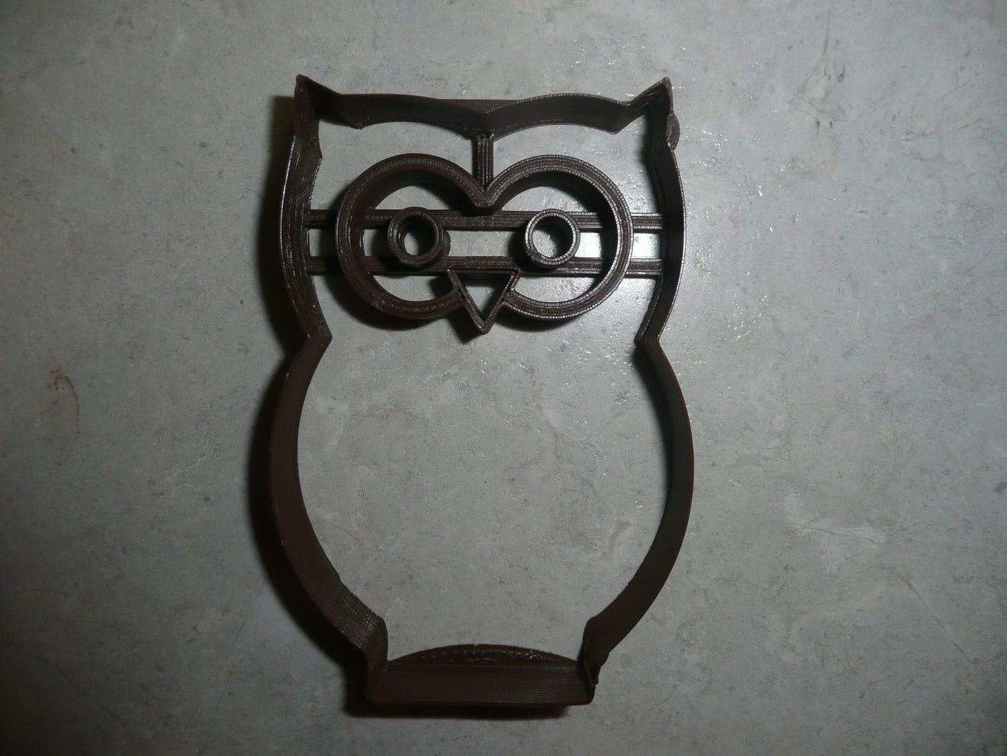 6x Owl Bird Animal Fondant Cutter Cupcake Topper 1.75 IN USA FD436
