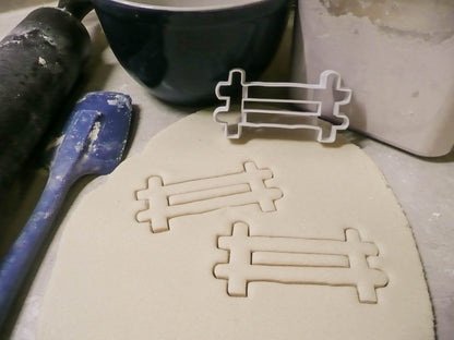 Fence Outline Fencing Wooden Picket Garden Yard Cookie Cutter Made In USA PR2974