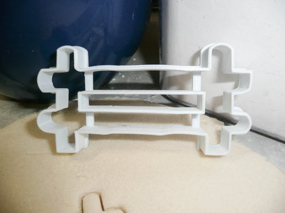 Fence Outline Fencing Wooden Picket Garden Yard Cookie Cutter Made In USA PR2974