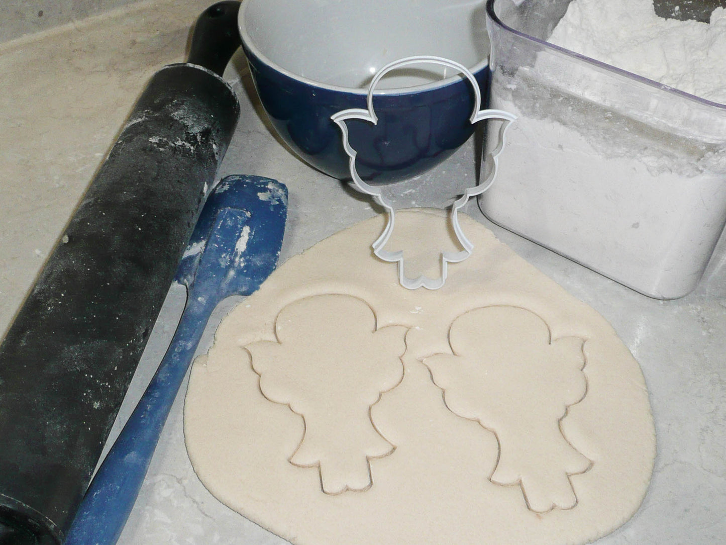 Fairy Angel Outline Wings Spiritual Divine Cookie Cutter Made In USA PR2977