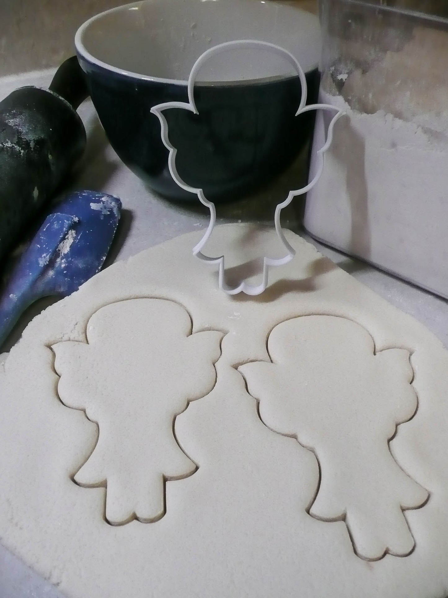 Fairy Angel Outline Wings Spiritual Divine Cookie Cutter Made In USA PR2977