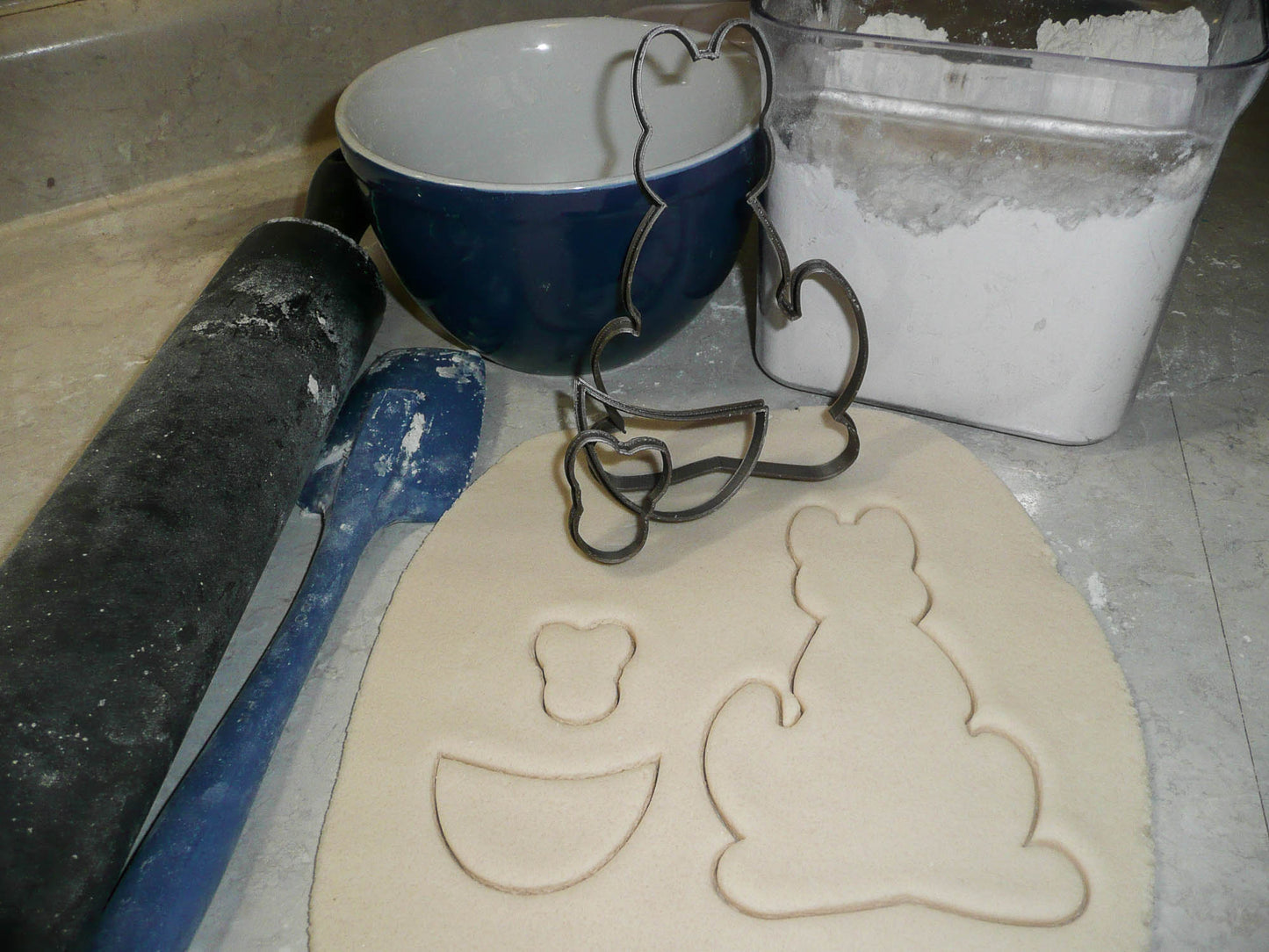Kangaroo With Pouch And Baby Joey 3 Pieces Cookie Cutter Made In USA PR2978
