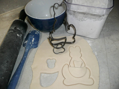 Kangaroo With Pouch And Baby Joey 3 Pieces Cookie Cutter Made In USA PR2978