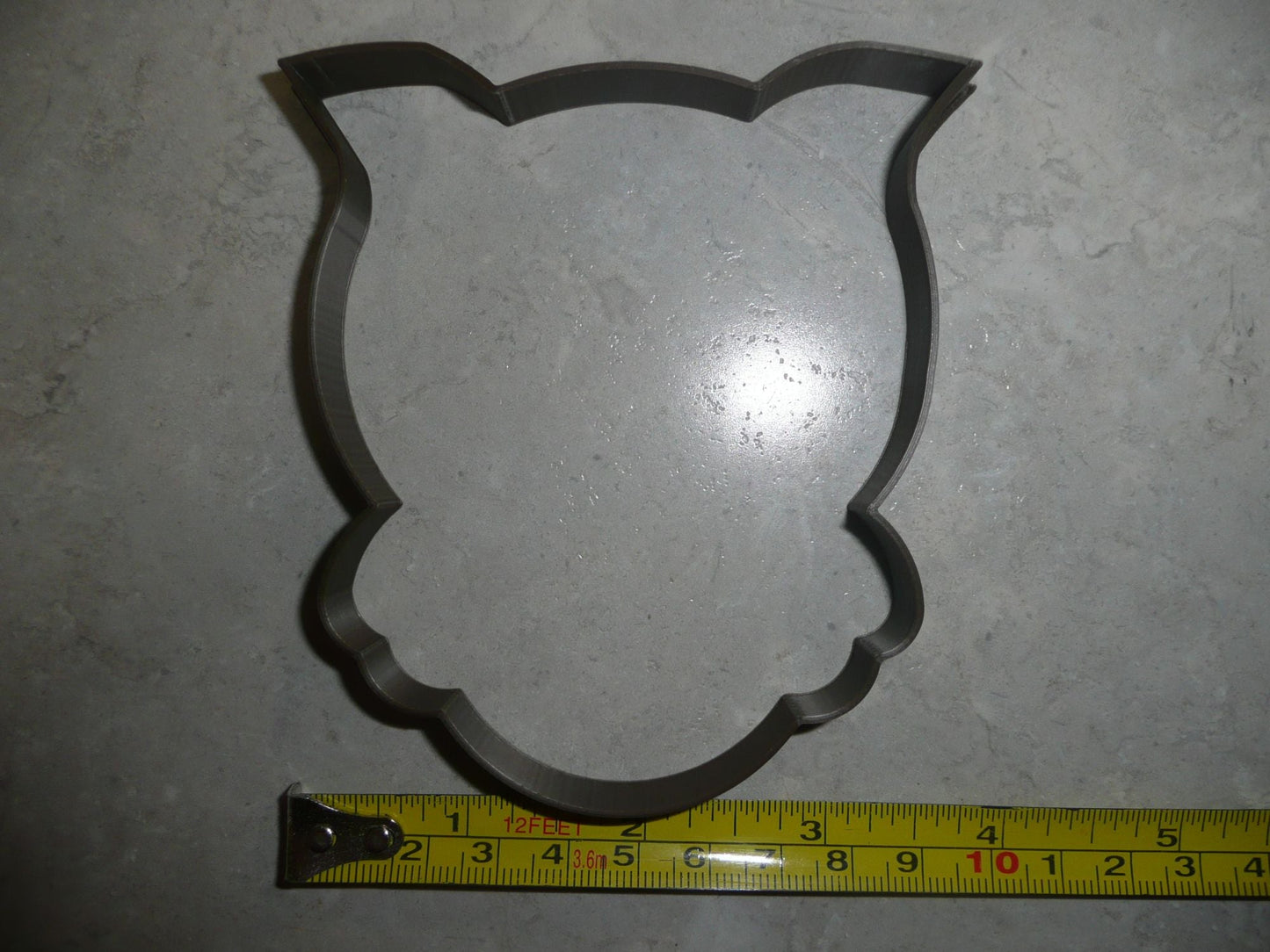 Owl Nocturnal Bird Of Prey Symbol Wisdom Animal Cookie Cutter Made In USA PR2983