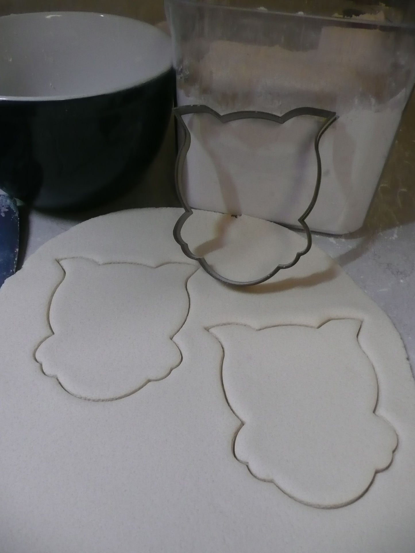 Owl Nocturnal Bird Of Prey Symbol Wisdom Animal Cookie Cutter Made In USA PR2983