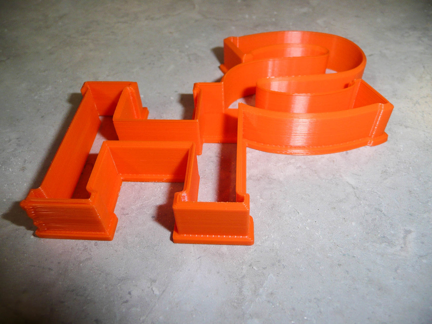 Sam Houston State Texas University SH Letters Cookie Cutter Made In USA PR2838