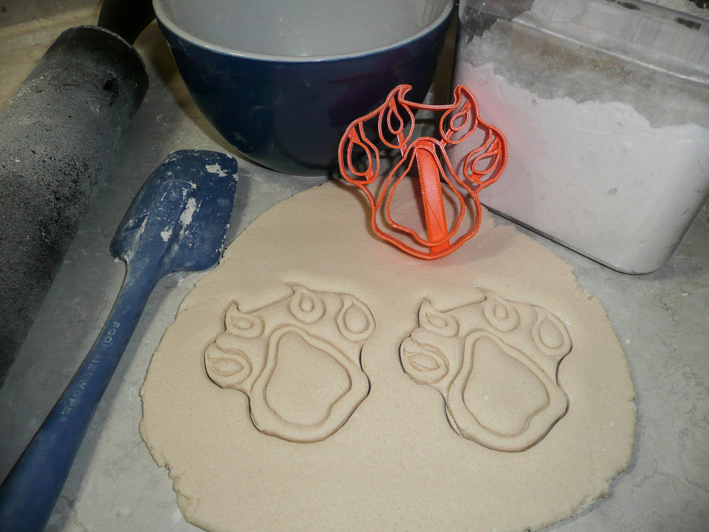 Sam Houston State University Bearkat Paw Cookie Cutter Made In USA PR2839