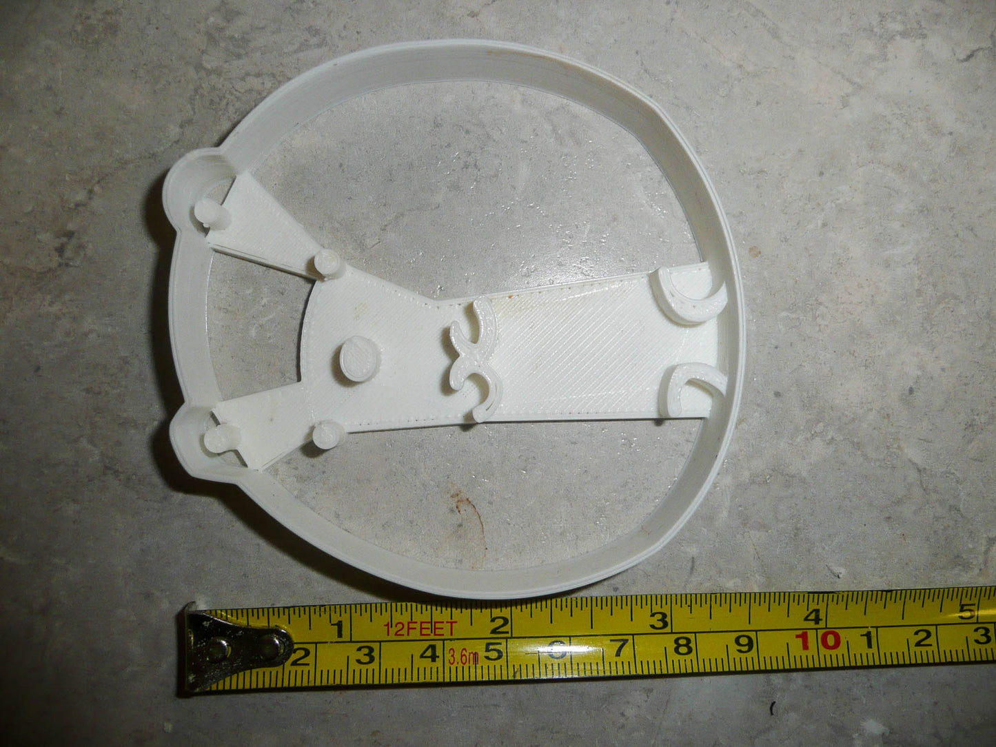 Polar Bear Round Ball Puffy Cute Animal Cookie Cutter Made In USA PR2469