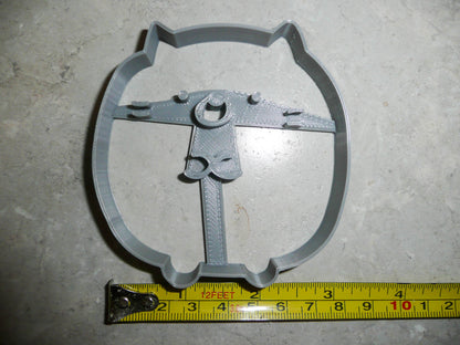 Cat Kitty Kitten Round Ball Puffy Cute Animal Cookie Cutter Made In USA PR2471