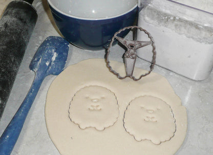 Hedgehog Round Ball Puffy Cute Animal Cookie Cutter Made In USA PR2472