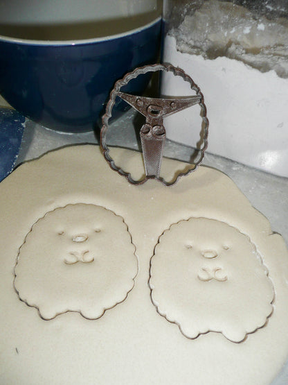 Hedgehog Round Ball Puffy Cute Animal Cookie Cutter Made In USA PR2472