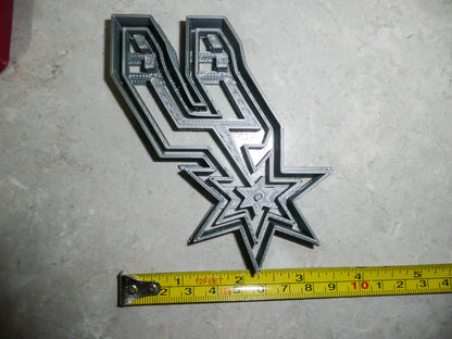 San Antonio Spurs Basketball Team Cookie Cutter Made In USA PR2745