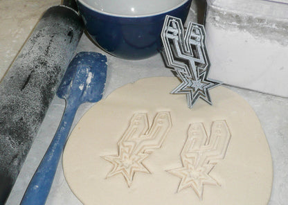 San Antonio Spurs Basketball Team Cookie Cutter Made In USA PR2745