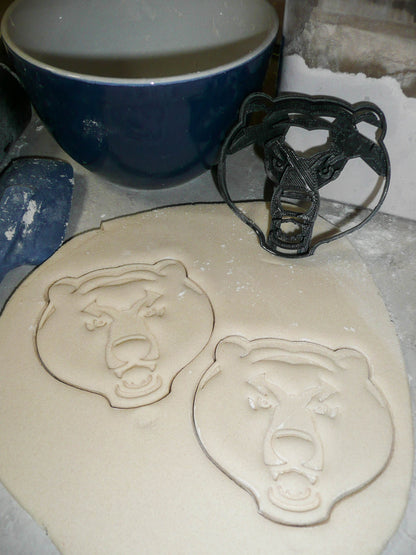Baylor University Bear Face Bears Sports Cookie Cutter Made In USA PR3037