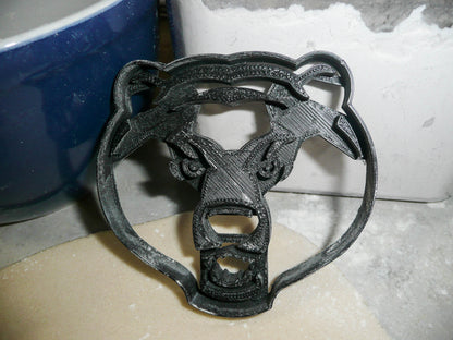 Baylor University Bear Face Bears Sports Cookie Cutter Made In USA PR3037