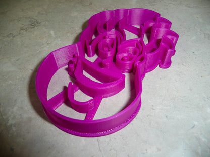 Ursula Face Sea Witch Little Mermaid Movie Cookie Cutter Made In USA PR2924