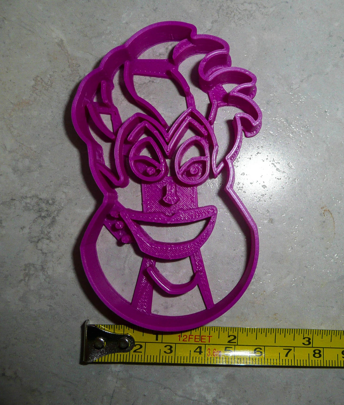 Ursula Face Sea Witch Little Mermaid Movie Cookie Cutter Made In USA PR2924