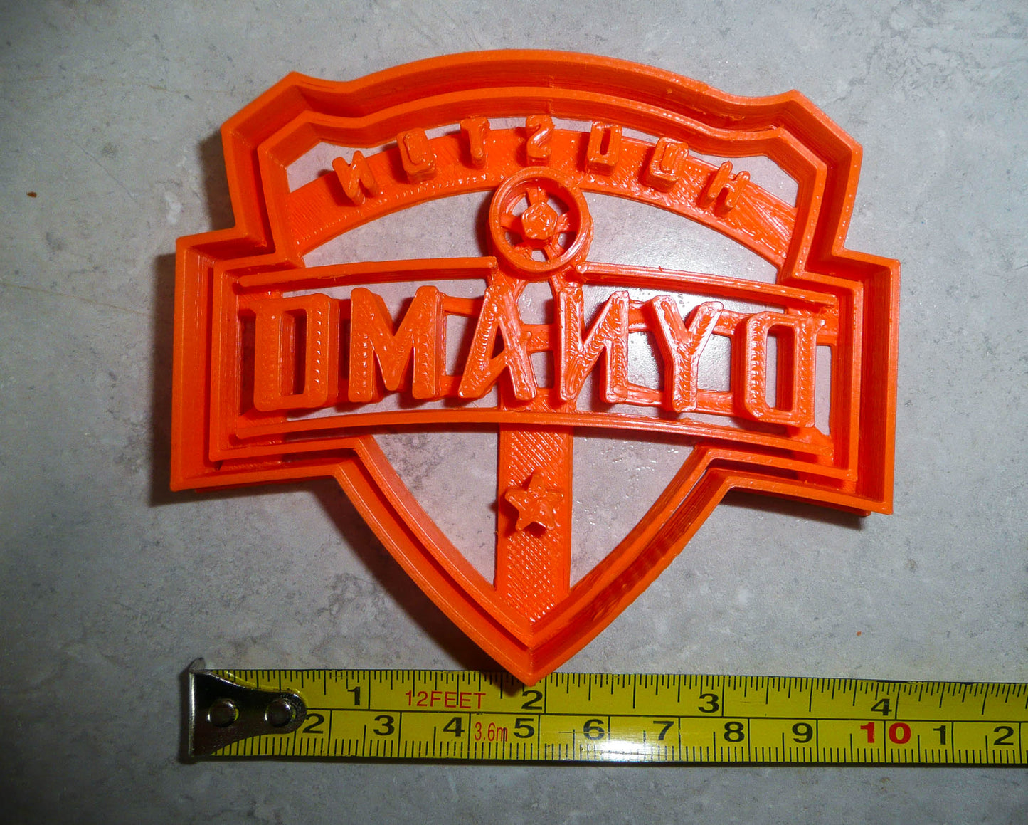Houston Dynamo Dynamos Soccer Club Team Sport Cookie Cutter Made In USA PR2956