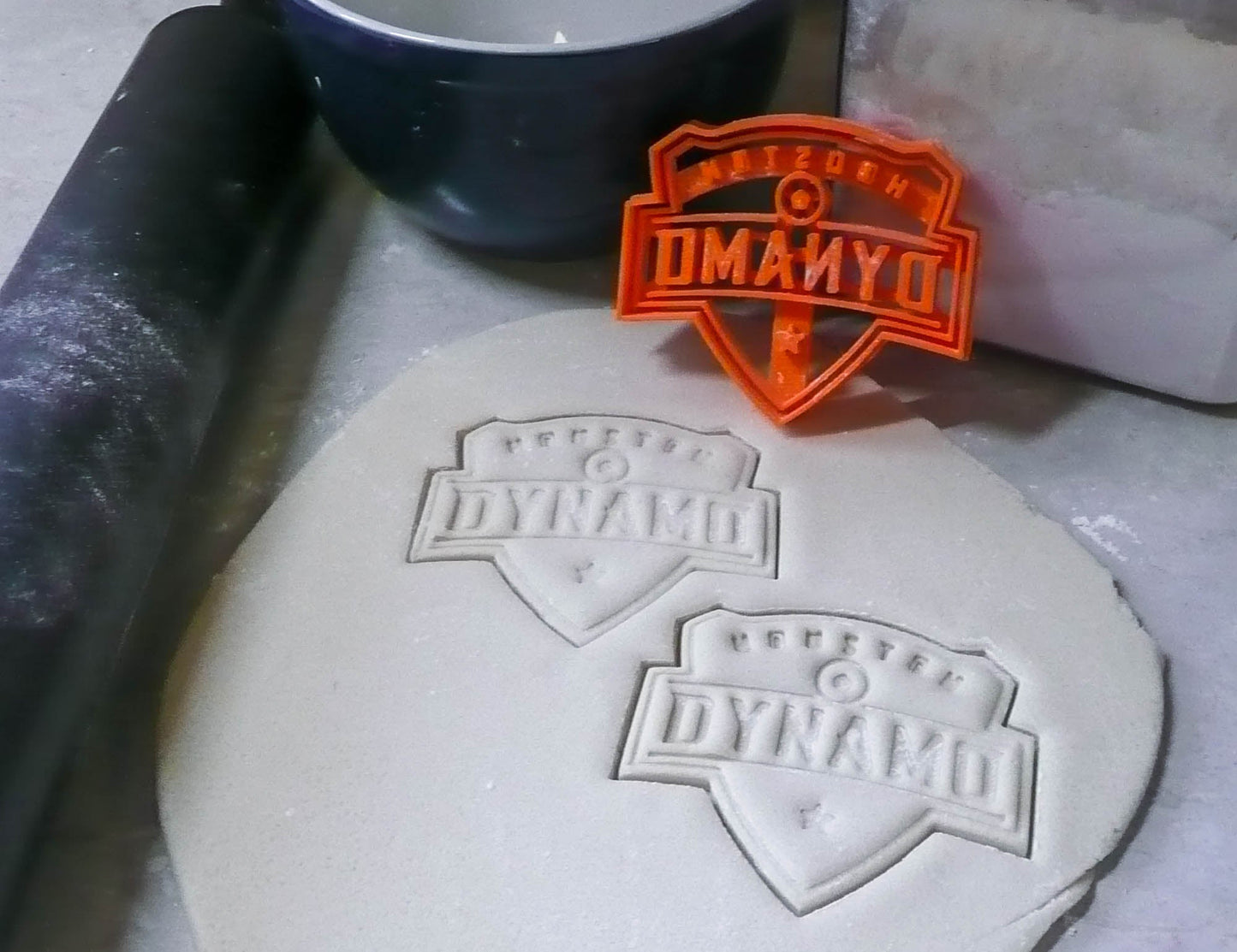 Houston Dynamo Dynamos Soccer Club Team Sport Cookie Cutter Made In USA PR2956
