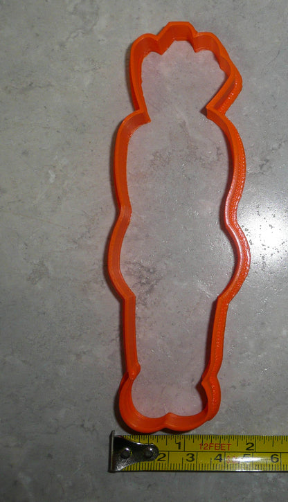 Carrot Costume Outline Dress Up Halloween Cookie Cutter Made In USA PR2988