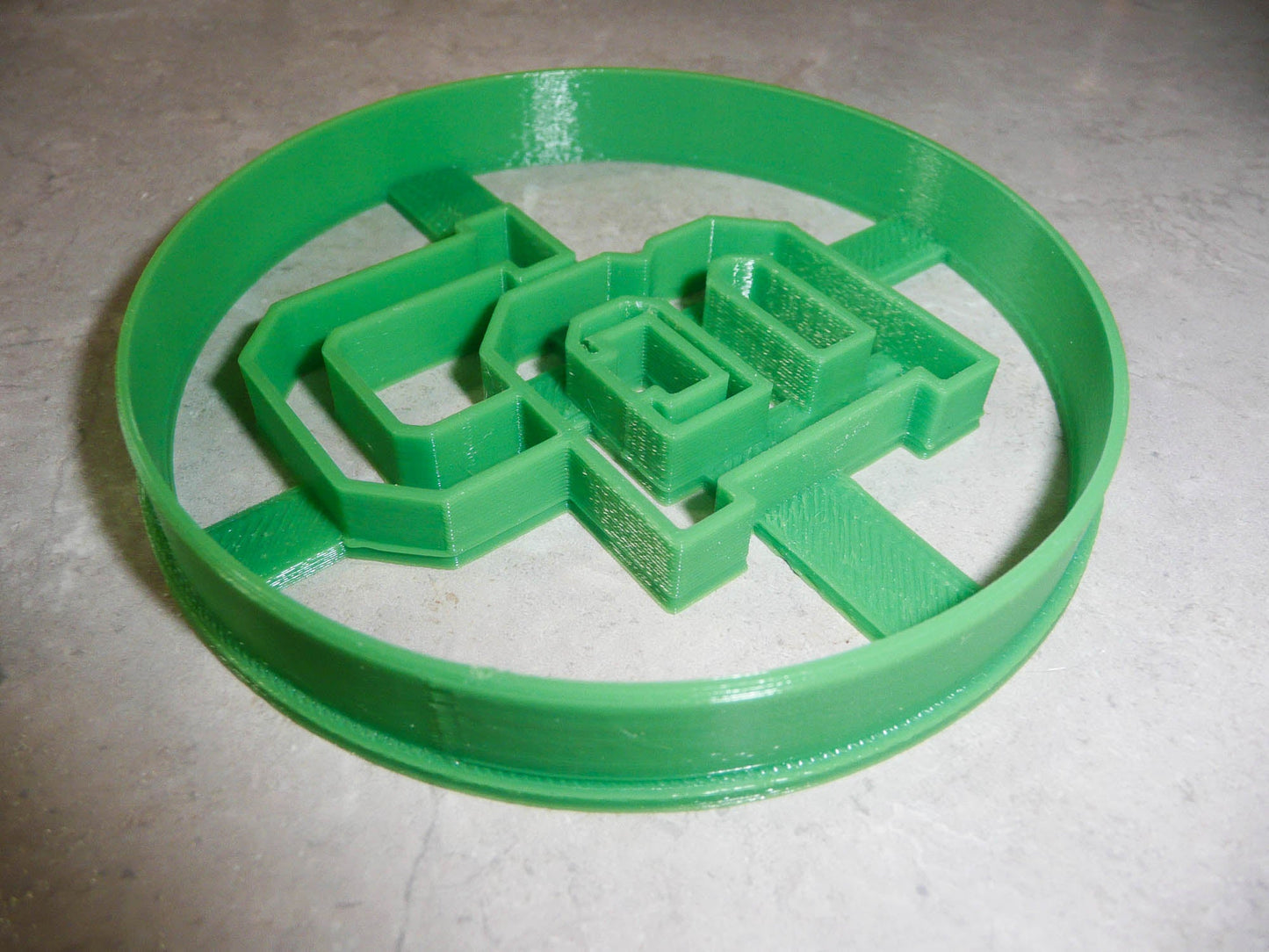 Baylor University BU Letters Sports Athletics Cookie Cutter Made In USA PR3038