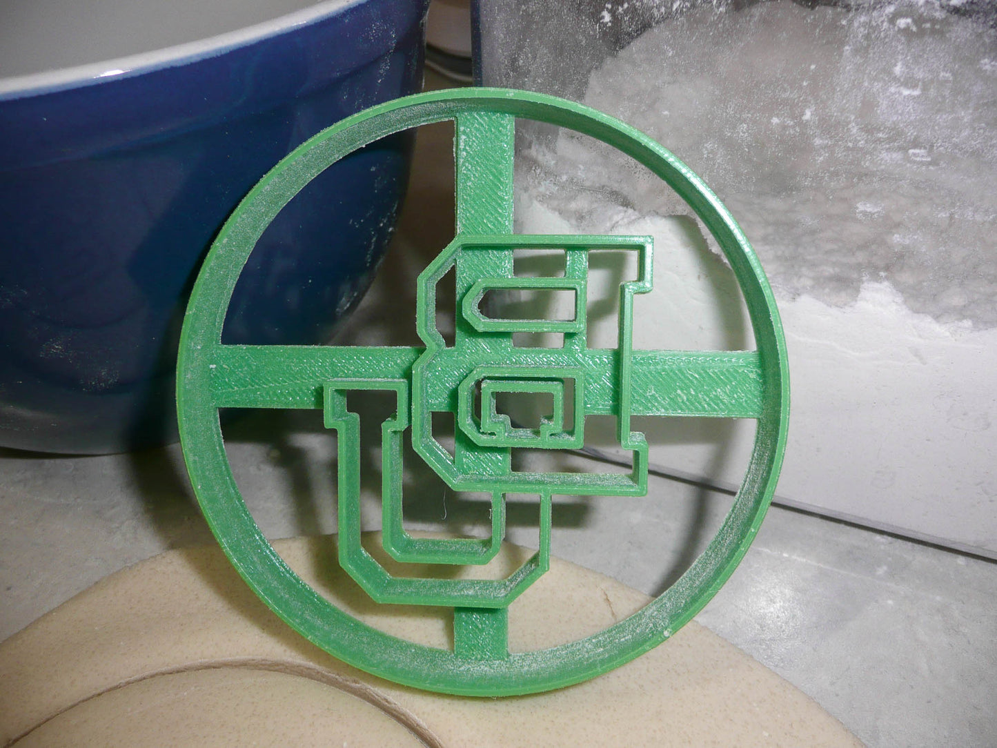 Baylor University BU Letters Sports Athletics Cookie Cutter Made In USA PR3038