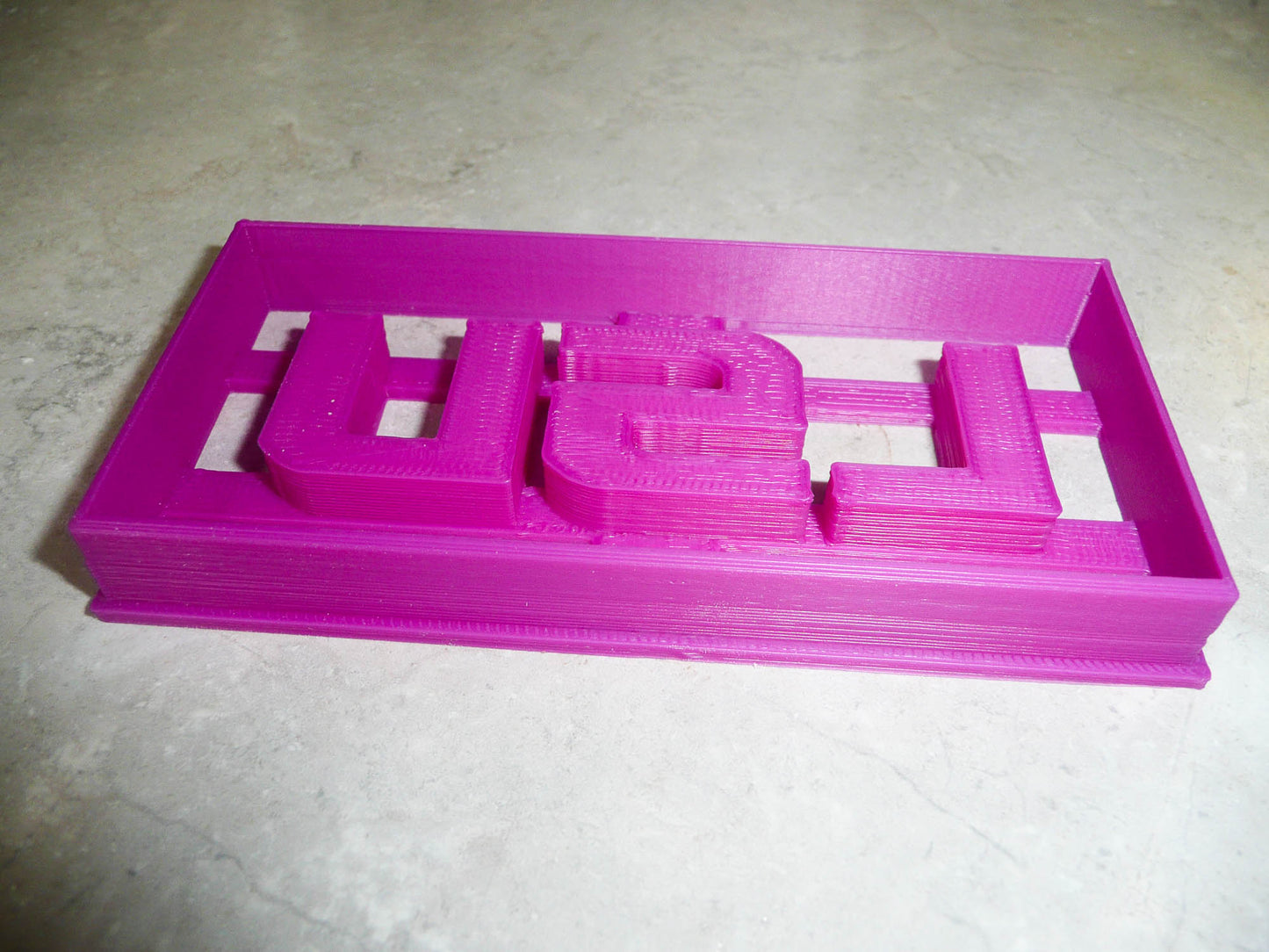 Louisiana State University LSU Letters Sports Cookie Cutter Made In USA PR3040