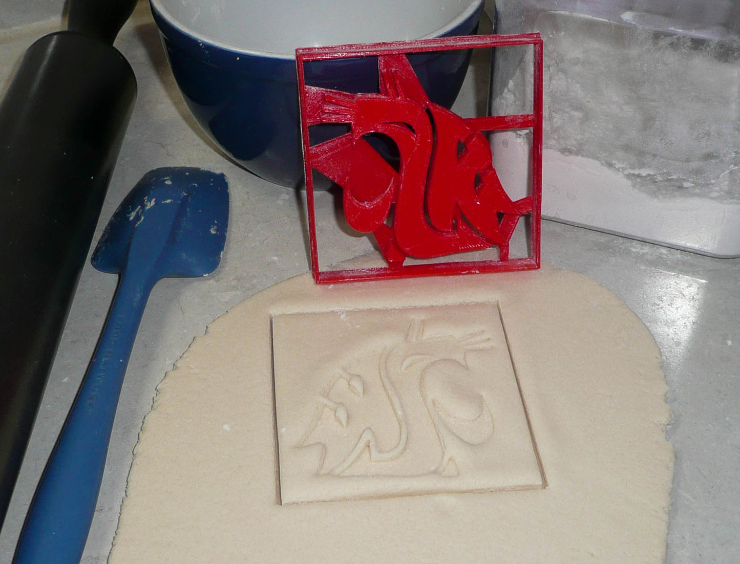 Washington State University Cougars Athletics Cookie Cutter Made In USA PR3016